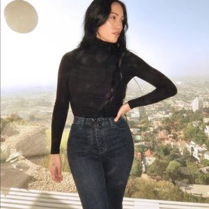 J brand x steph shep lace up skinny jean 24